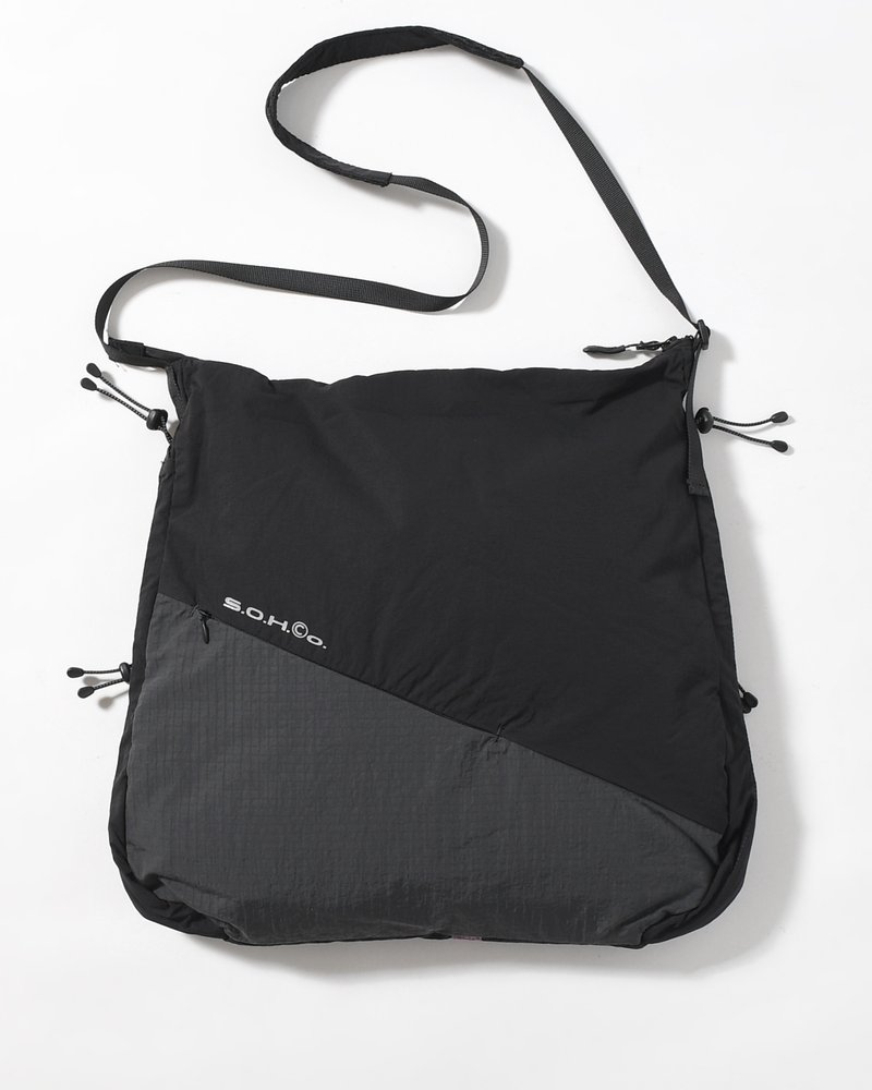 FASTENING SYSTEM CROSSBODY BAG -PURPLE-
