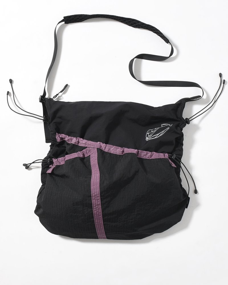 FASTENING SYSTEM CROSSBODY BAG -PURPLE-