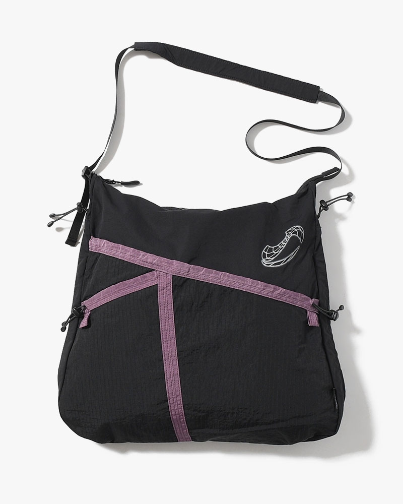 FASTENING SYSTEM CROSSBODY BAG -PURPLE-