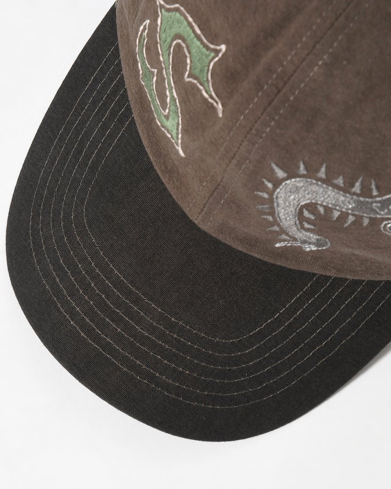 SOHC EMBROIDERY CAP -D/BROWN-