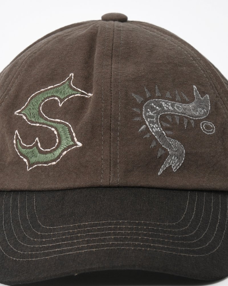SOHC EMBROIDERY CAP -D/BROWN-