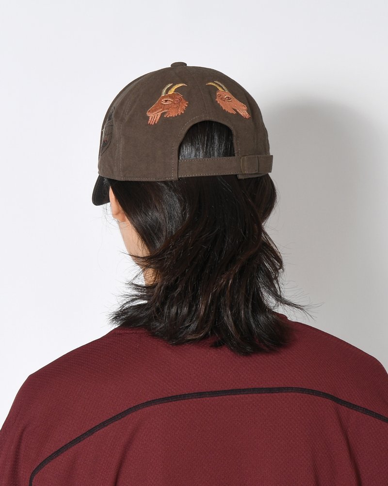 SOHC EMBROIDERY CAP -D/BROWN-