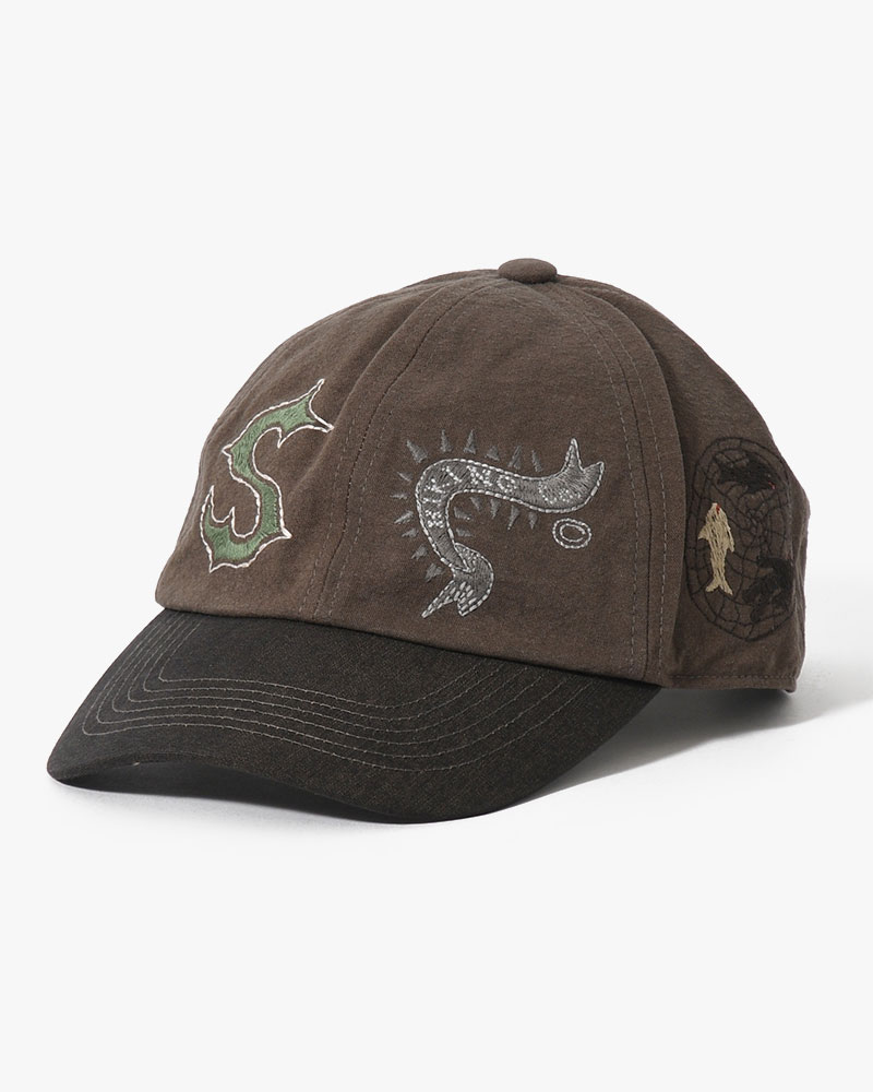 SOHC EMBROIDERY CAP -D/BROWN-