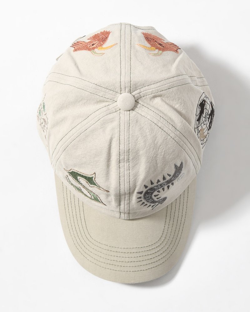 SOHC EMBROIDERY CAP -IVORY-