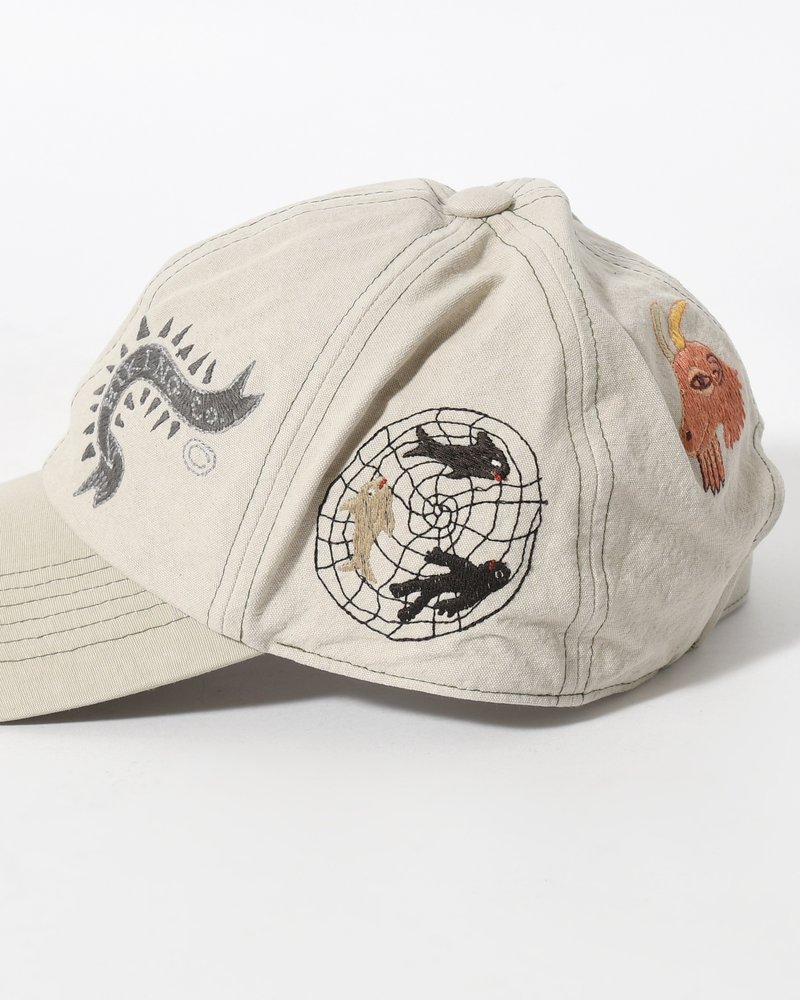 SOHC EMBROIDERY CAP -IVORY-