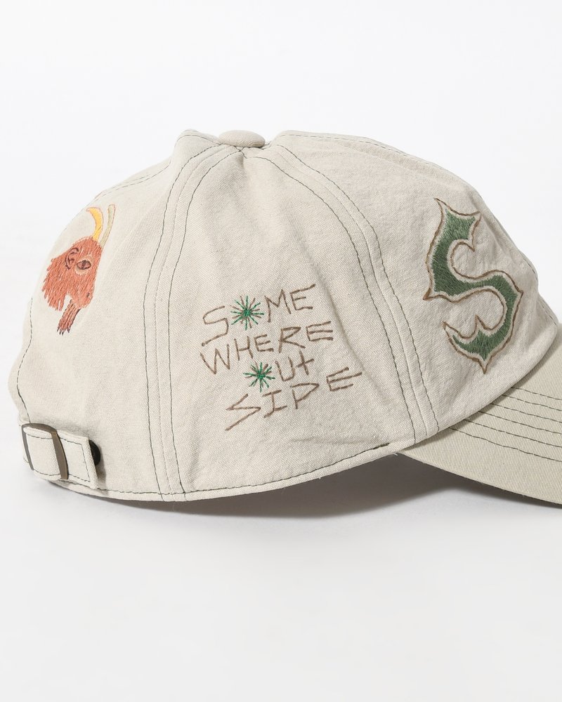 SOHC EMBROIDERY CAP -IVORY-