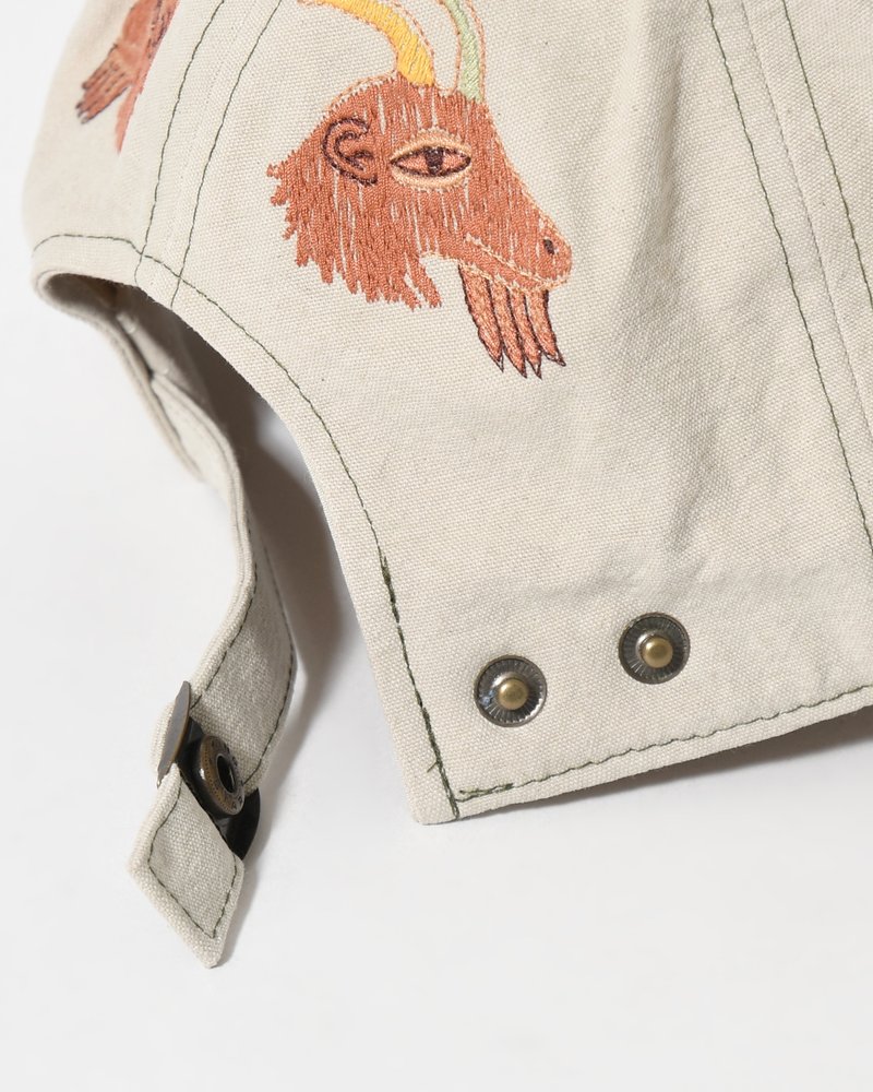 SOHC EMBROIDERY CAP -IVORY-