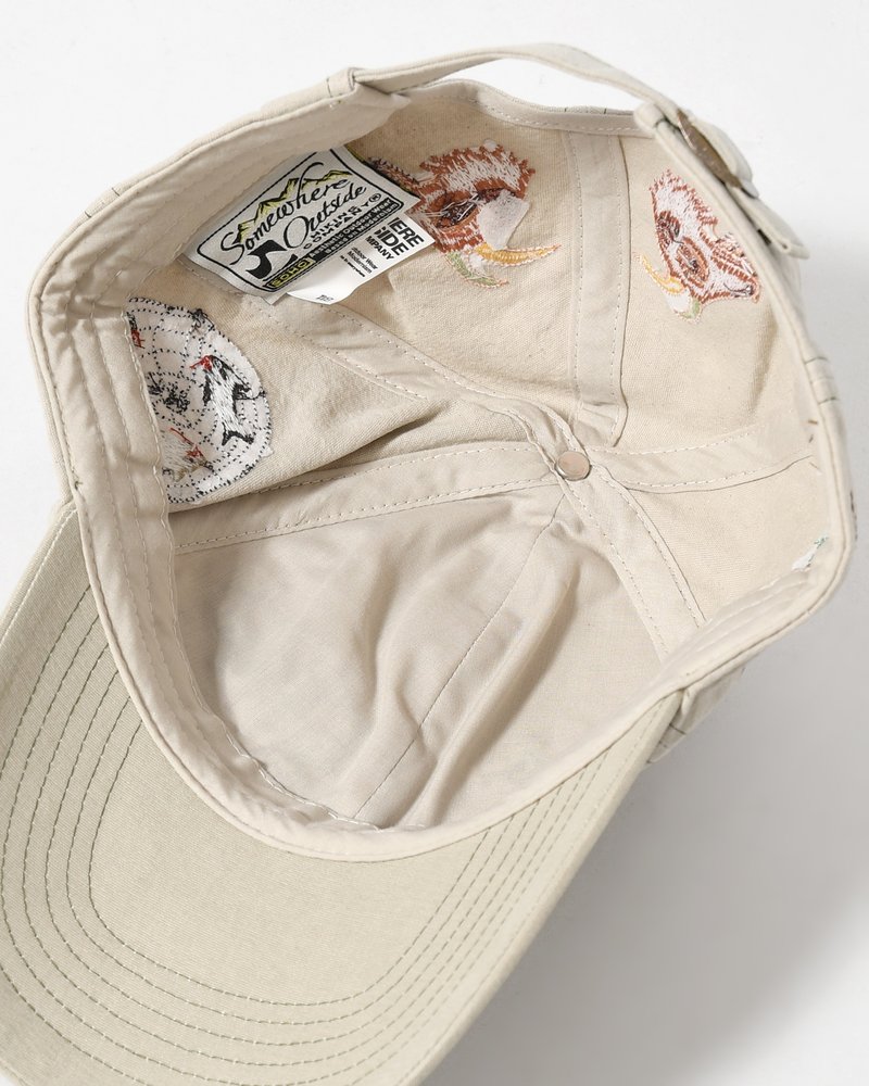 SOHC EMBROIDERY CAP -IVORY-