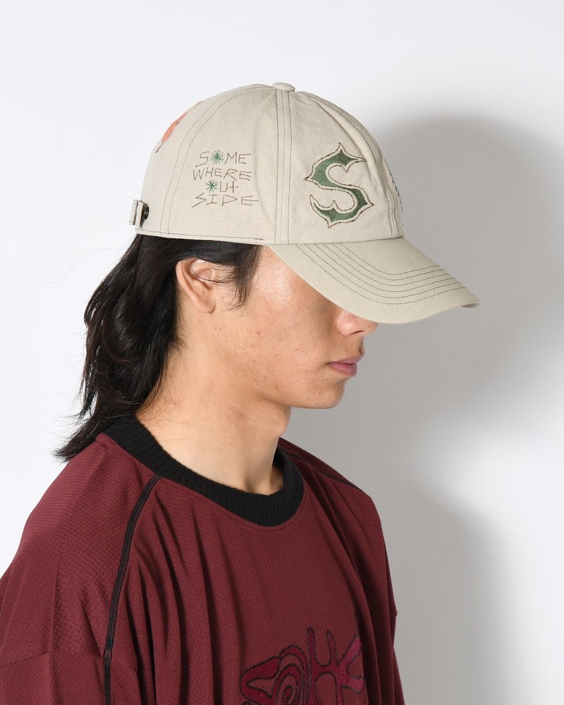 SOHC EMBROIDERY CAP -IVORY-