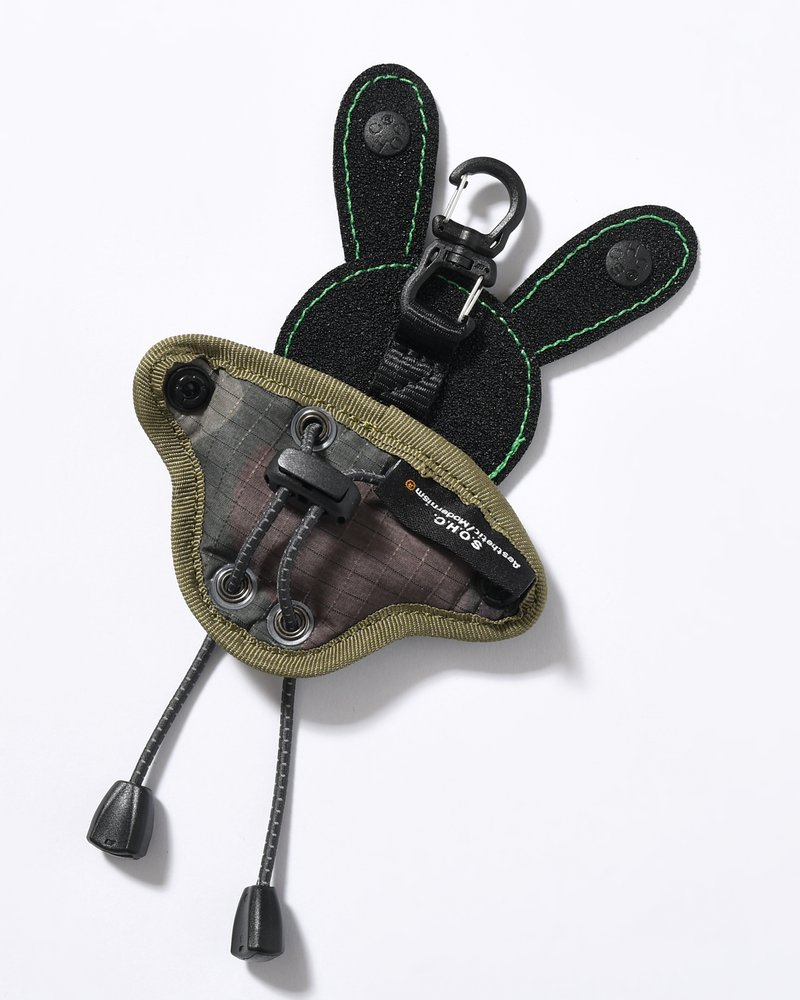 SOHC BAT RABBIT KEYCHAIN -KHAKI-