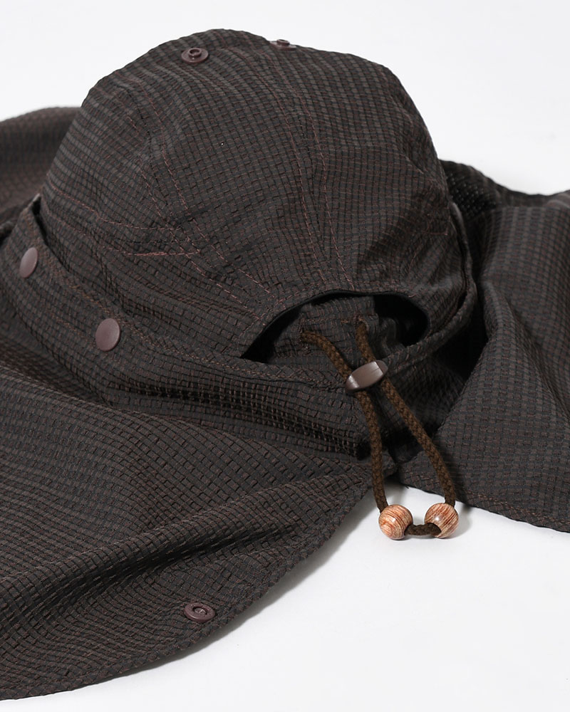 FANG CAP -DARK BROWN-