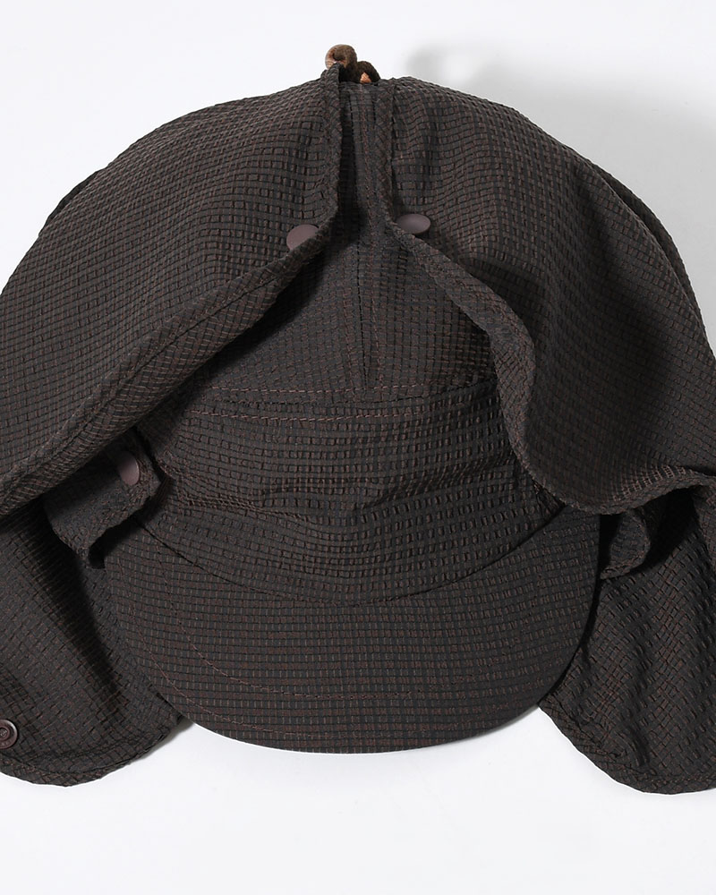 FANG CAP -DARK BROWN-
