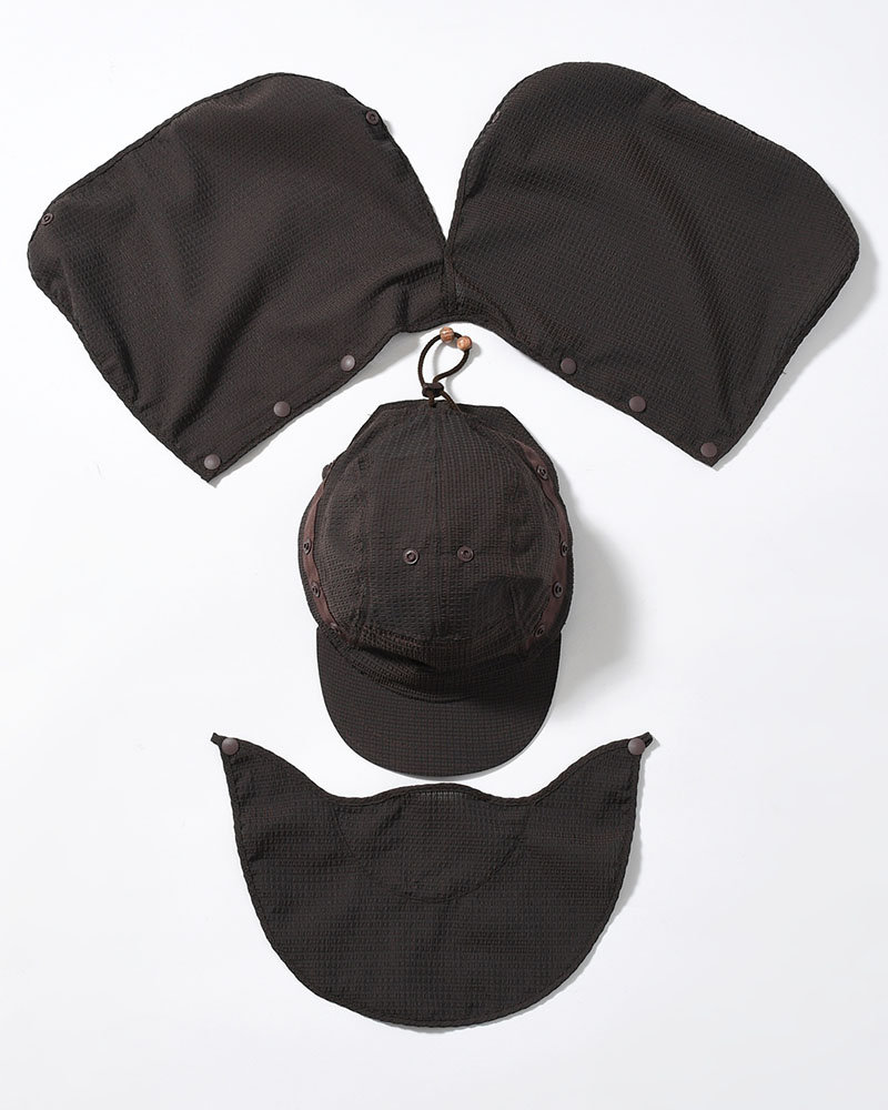 FANG CAP -DARK BROWN-