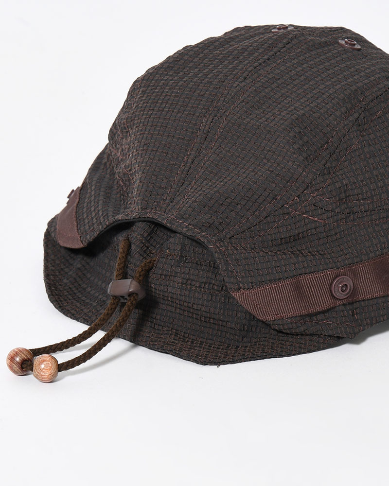 FANG CAP -DARK BROWN-