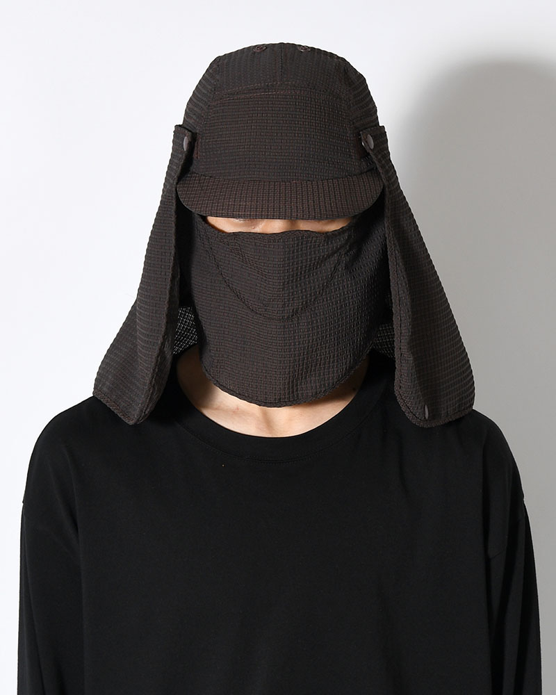 FANG CAP -DARK BROWN-