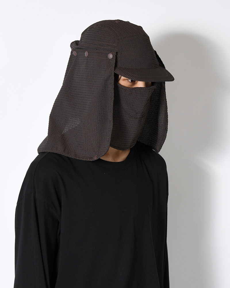 FANG CAP -DARK BROWN-