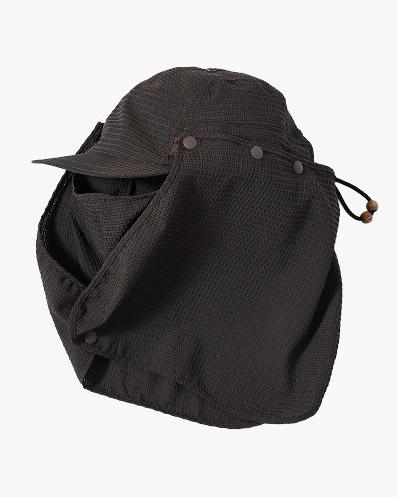 FANG CAP -DARK BROWN-