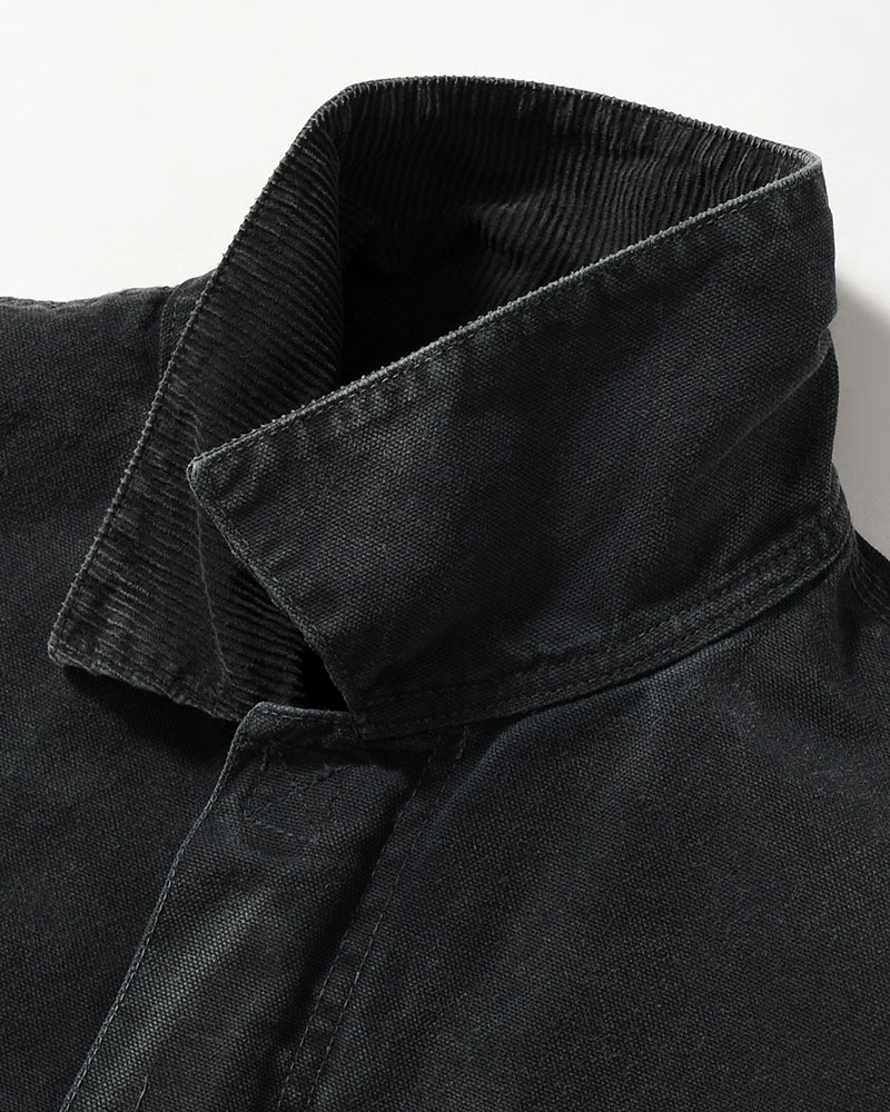 4POCKETS JACKET -BLACK-
