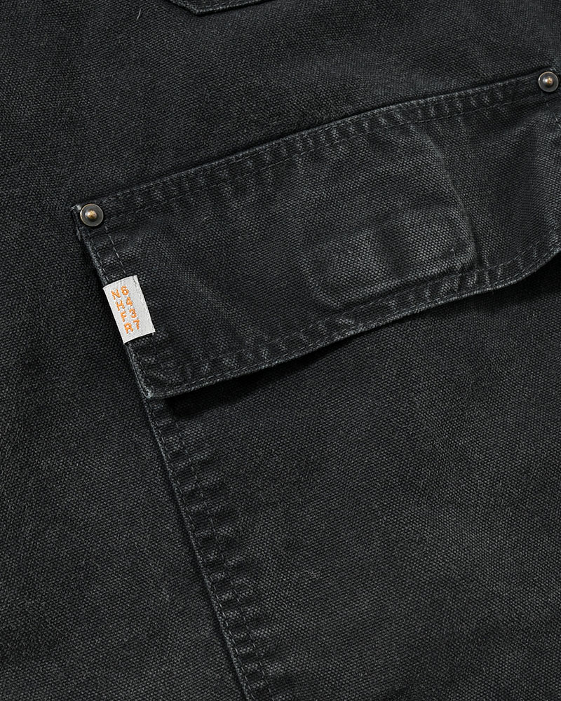 4POCKETS JACKET -BLACK-