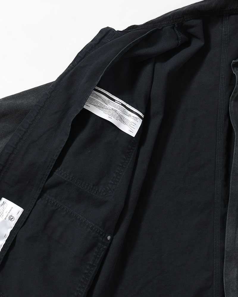 4POCKETS JACKET -BLACK-