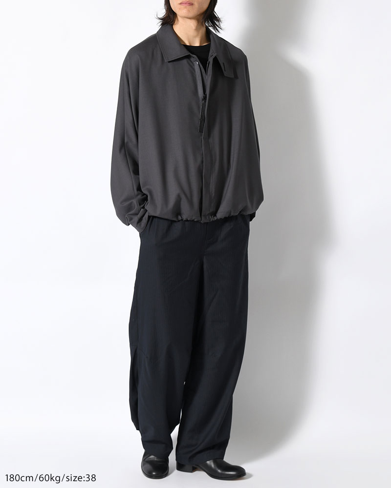 SHORT JACKET -CHARCOAL-