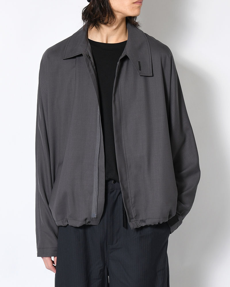 SHORT JACKET -CHARCOAL-