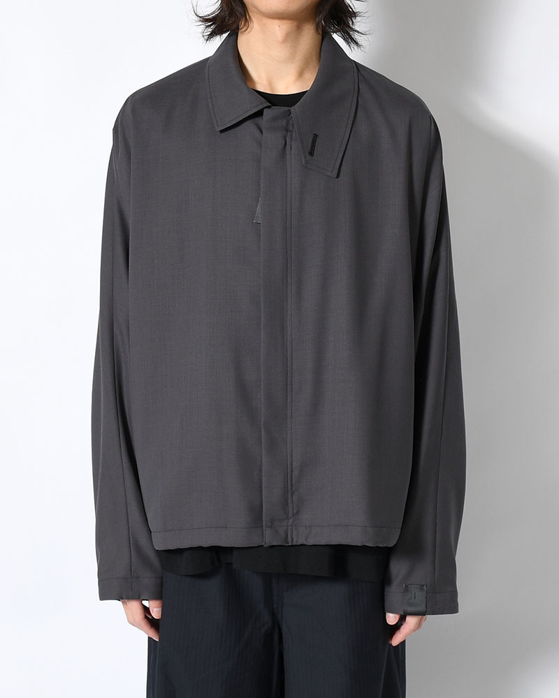 SHORT JACKET -CHARCOAL-