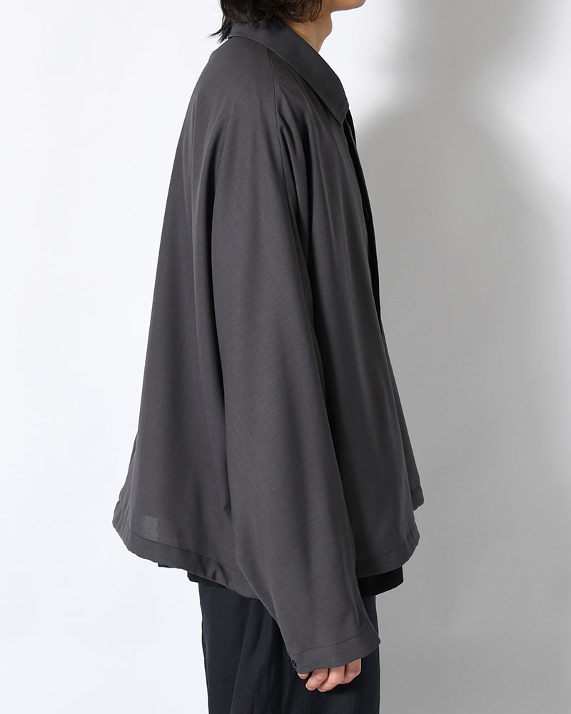 SHORT JACKET -CHARCOAL-