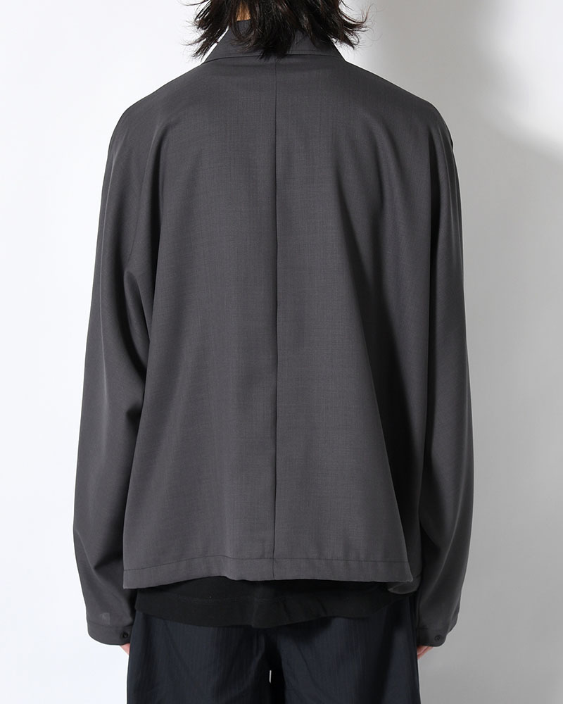 SHORT JACKET -CHARCOAL-