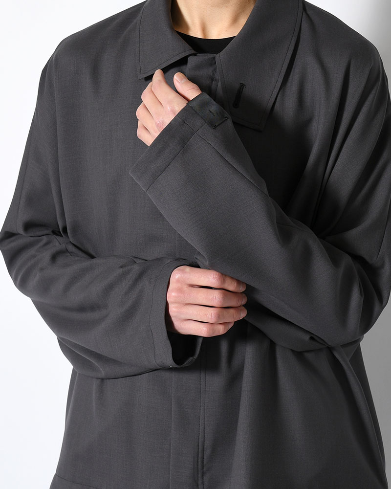 SHORT JACKET -CHARCOAL-