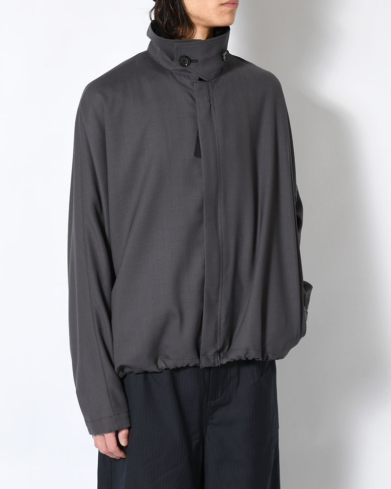 SHORT JACKET -CHARCOAL-