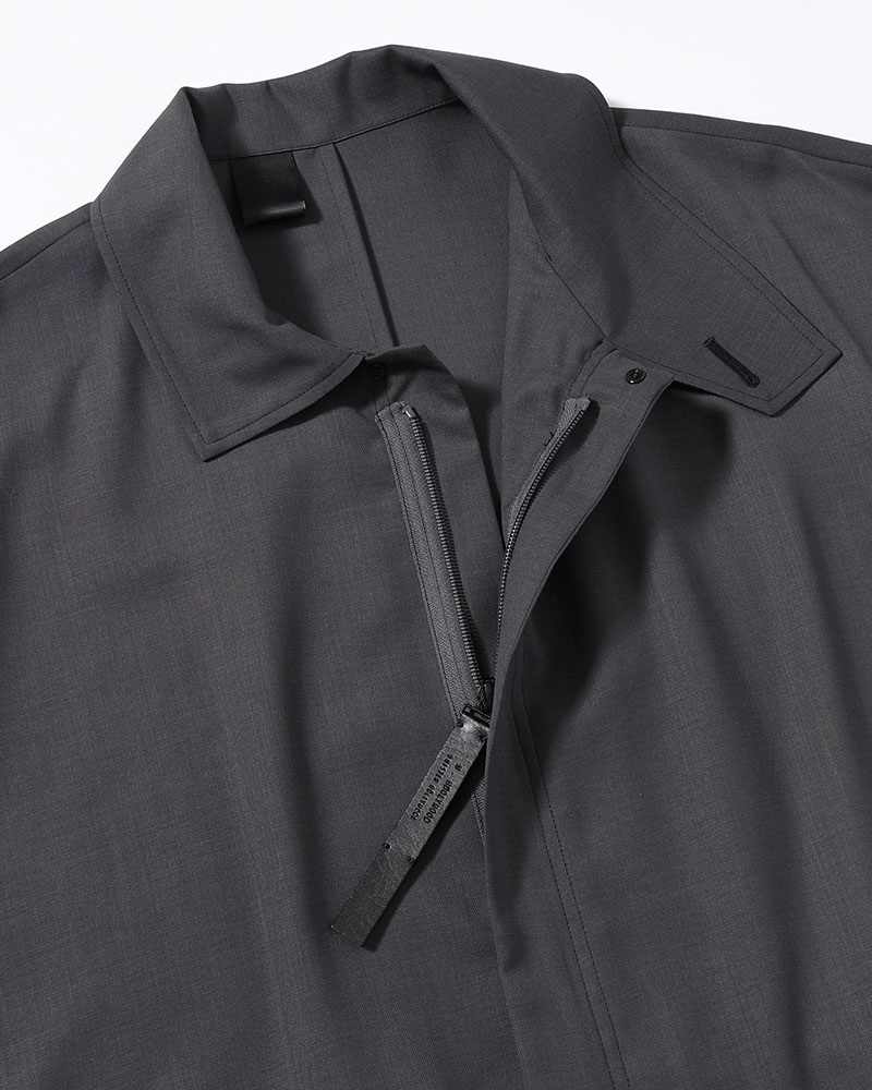 SHORT JACKET -CHARCOAL-