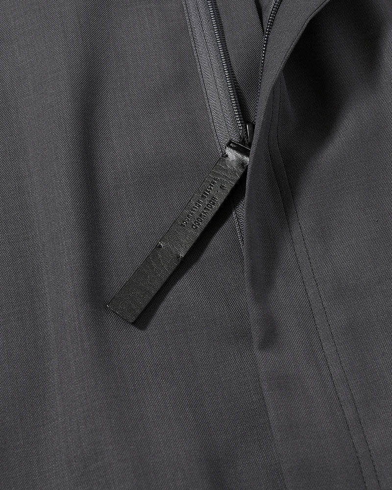 SHORT JACKET -CHARCOAL-