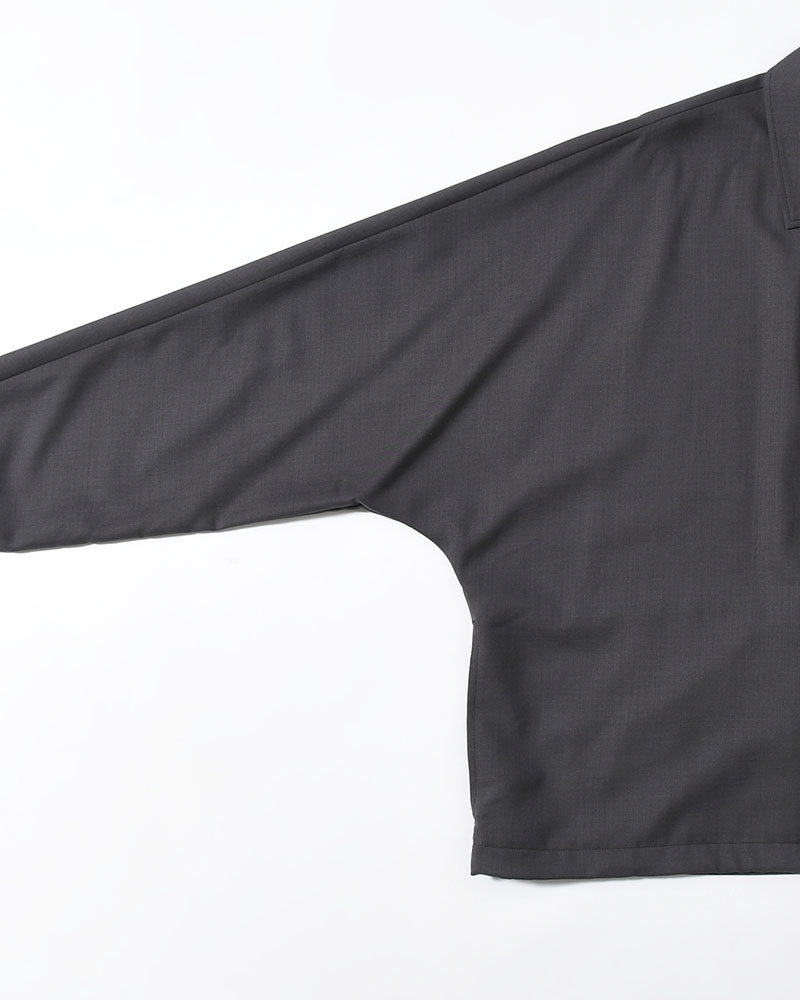 SHORT JACKET -CHARCOAL-