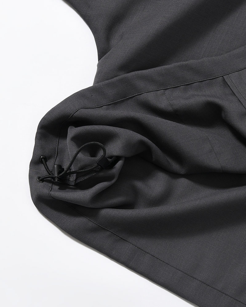 SHORT JACKET -CHARCOAL-