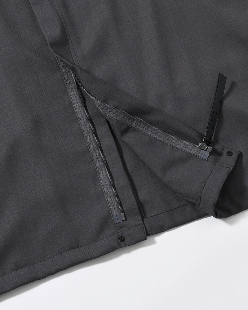 SHORT JACKET -CHARCOAL-