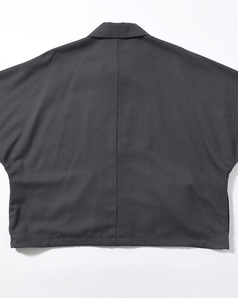 SHORT JACKET -CHARCOAL-
