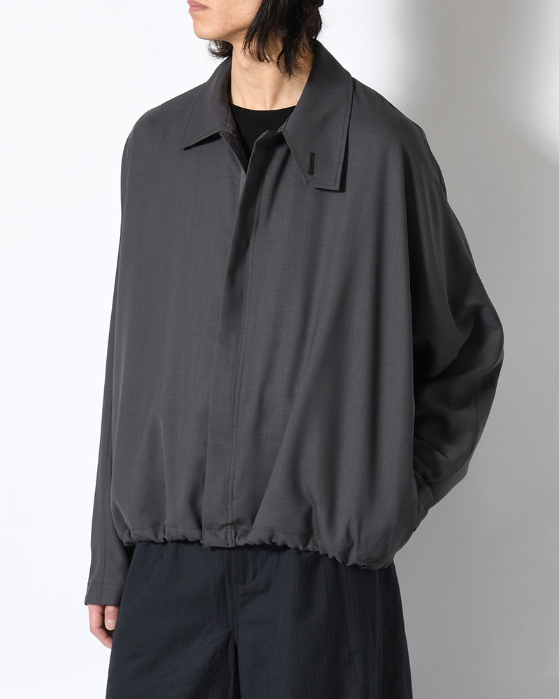 SHORT JACKET -CHARCOAL-