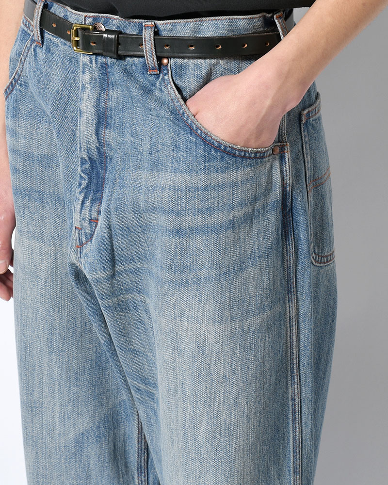 DENIM PANTS -BLUE-
