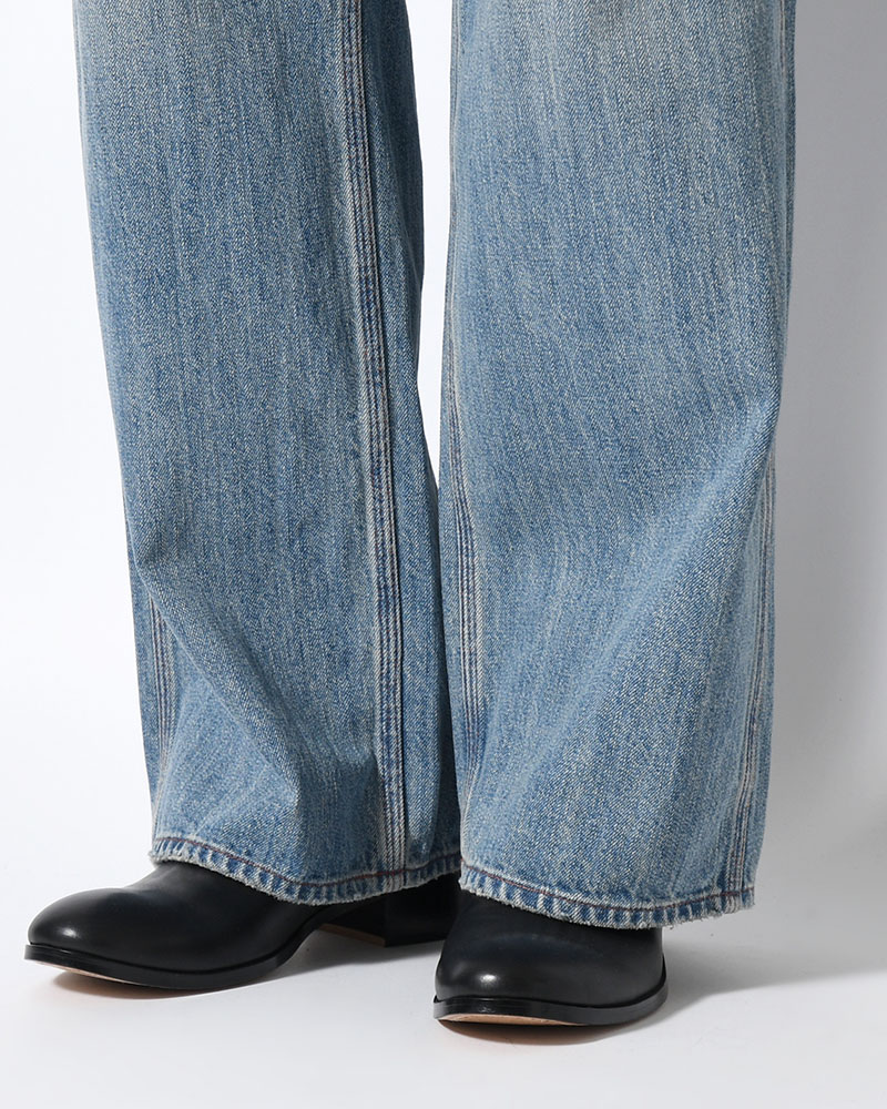 DENIM PANTS -BLUE-