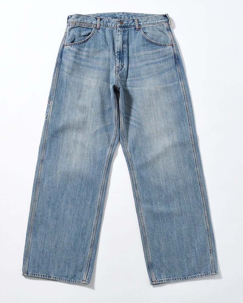 DENIM PANTS -BLUE-