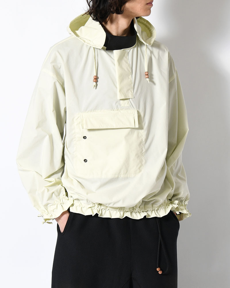 FANG ANORACK HOOD (WATER PROOF) -WHITE-
