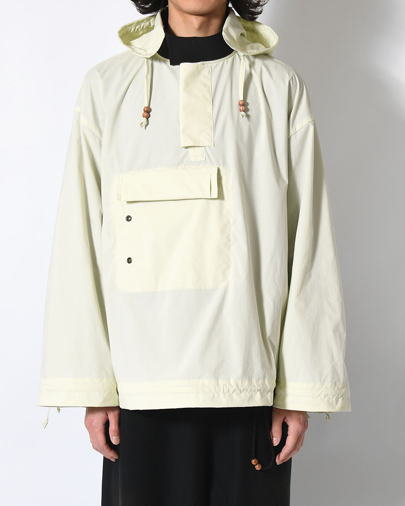 FANG ANORACK HOOD (WATER PROOF) -WHITE-