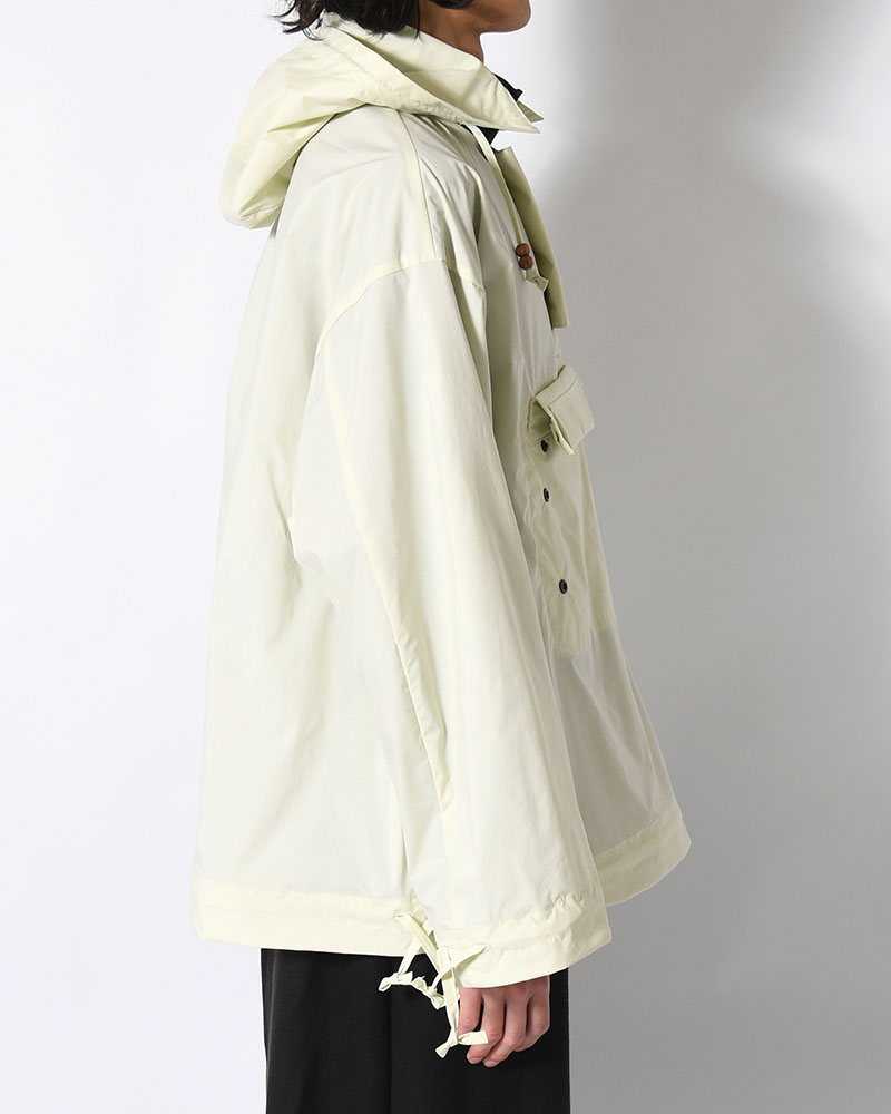 FANG ANORACK HOOD (WATER PROOF) -WHITE-