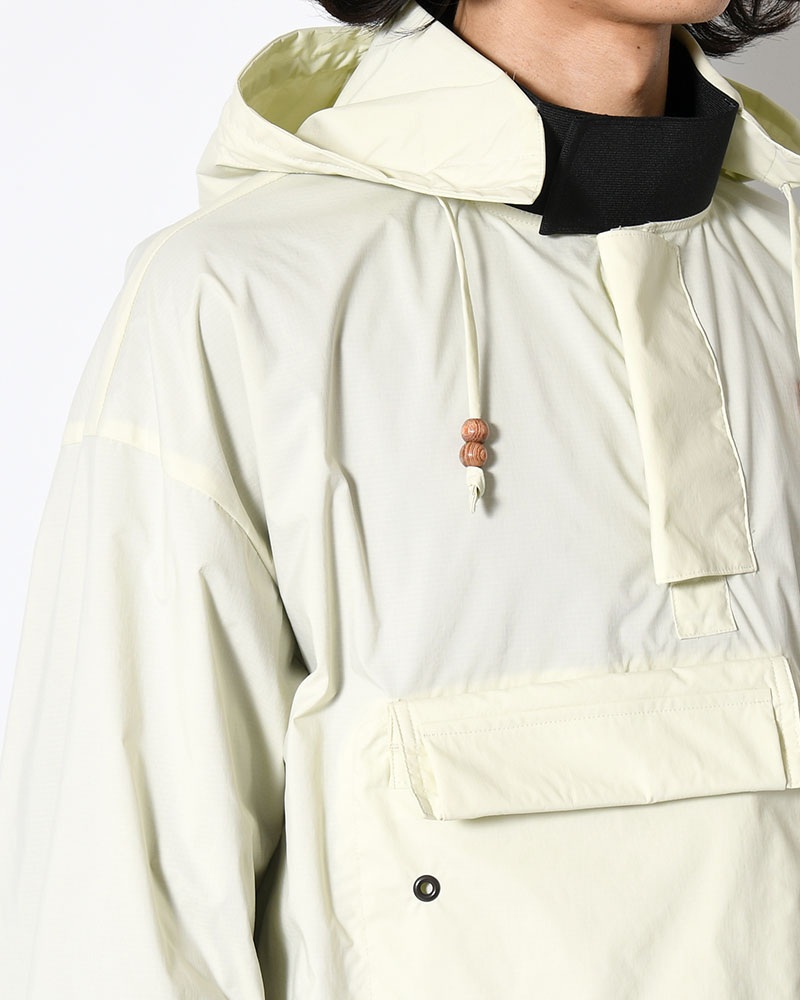 FANG ANORACK HOOD (WATER PROOF) -WHITE-