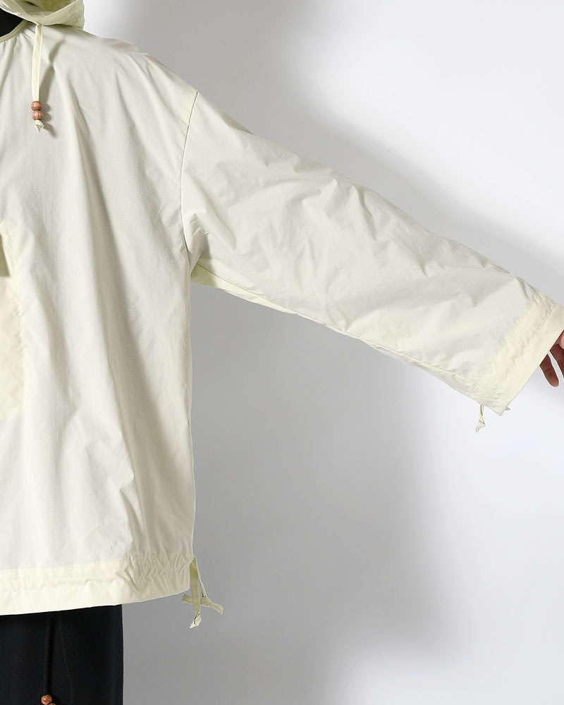 FANG ANORACK HOOD (WATER PROOF) -WHITE-