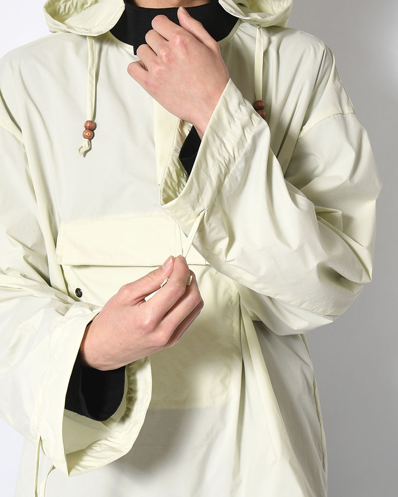 FANG ANORACK HOOD (WATER PROOF) -WHITE-