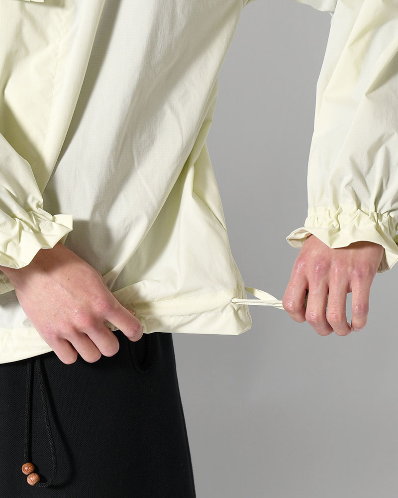 FANG ANORACK HOOD (WATER PROOF) -WHITE-