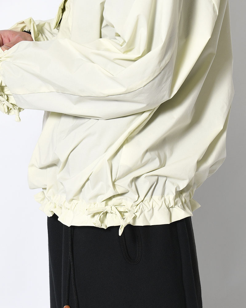 FANG ANORACK HOOD (WATER PROOF) -WHITE-