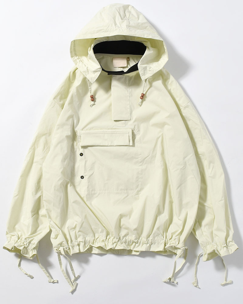 FANG ANORACK HOOD (WATER PROOF) -WHITE-